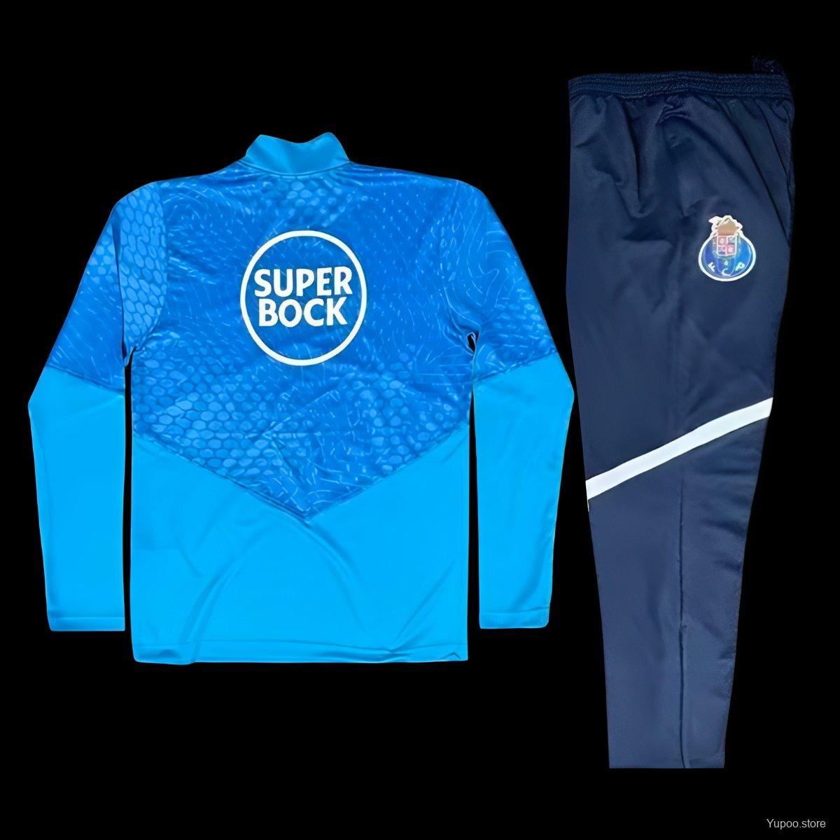 Fato de Treino FCP 2025-26- Camisola com Fecho