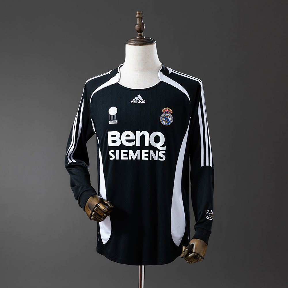 Camisola Manga Comprida Real Madrid 2006-07 Alternativa