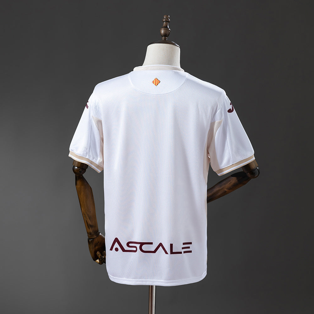 Camisola FC Villarreal 2025-26 Alternativa Branca Versão Adepto