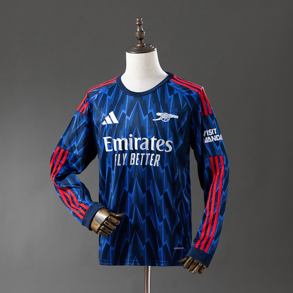Camisola Manga Comprida ARS 2025-26 Alternativa Azul Versão Adepto