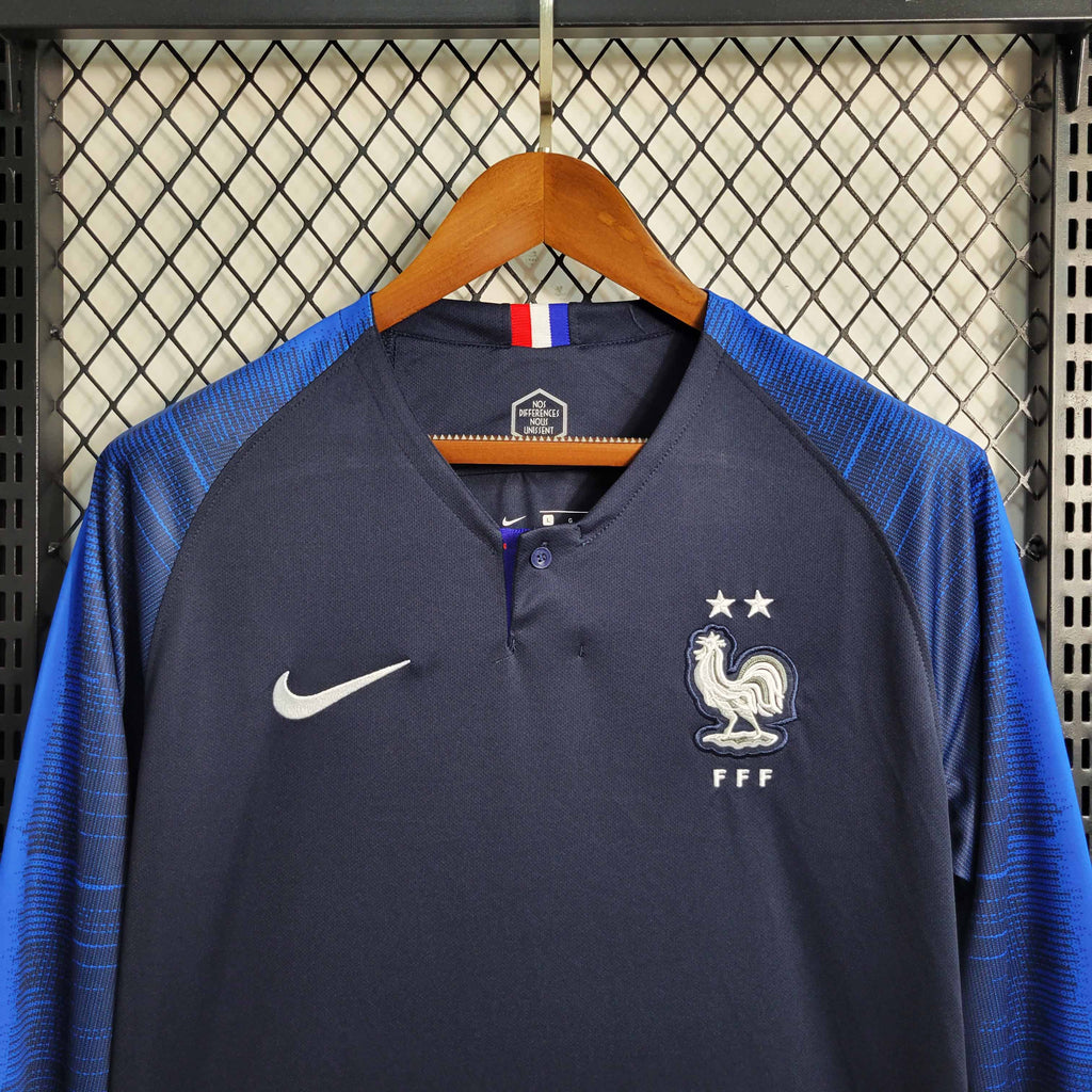 Camisola Manga Comprida França 2018 Principal