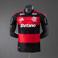 Camisola CR Flamengo 2026-27 Principal Versão Jogador Todos Patrocinadores