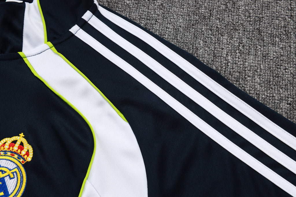 Fato de Treino Real Madrid CF 2025-26 - Camisola com Fecho