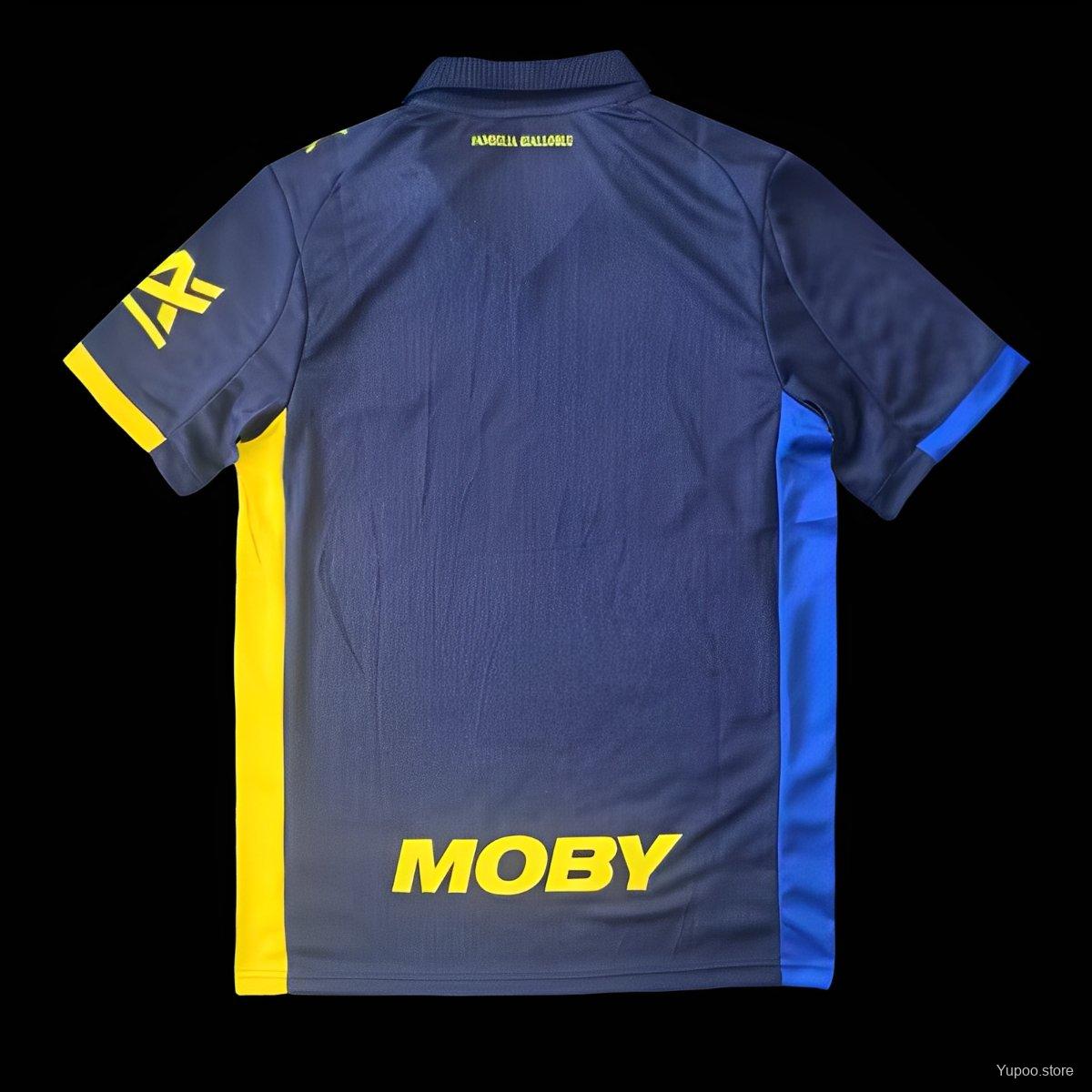 Camisola Parma Calcio 2025-26 Alternativa Azul Versão Adepto