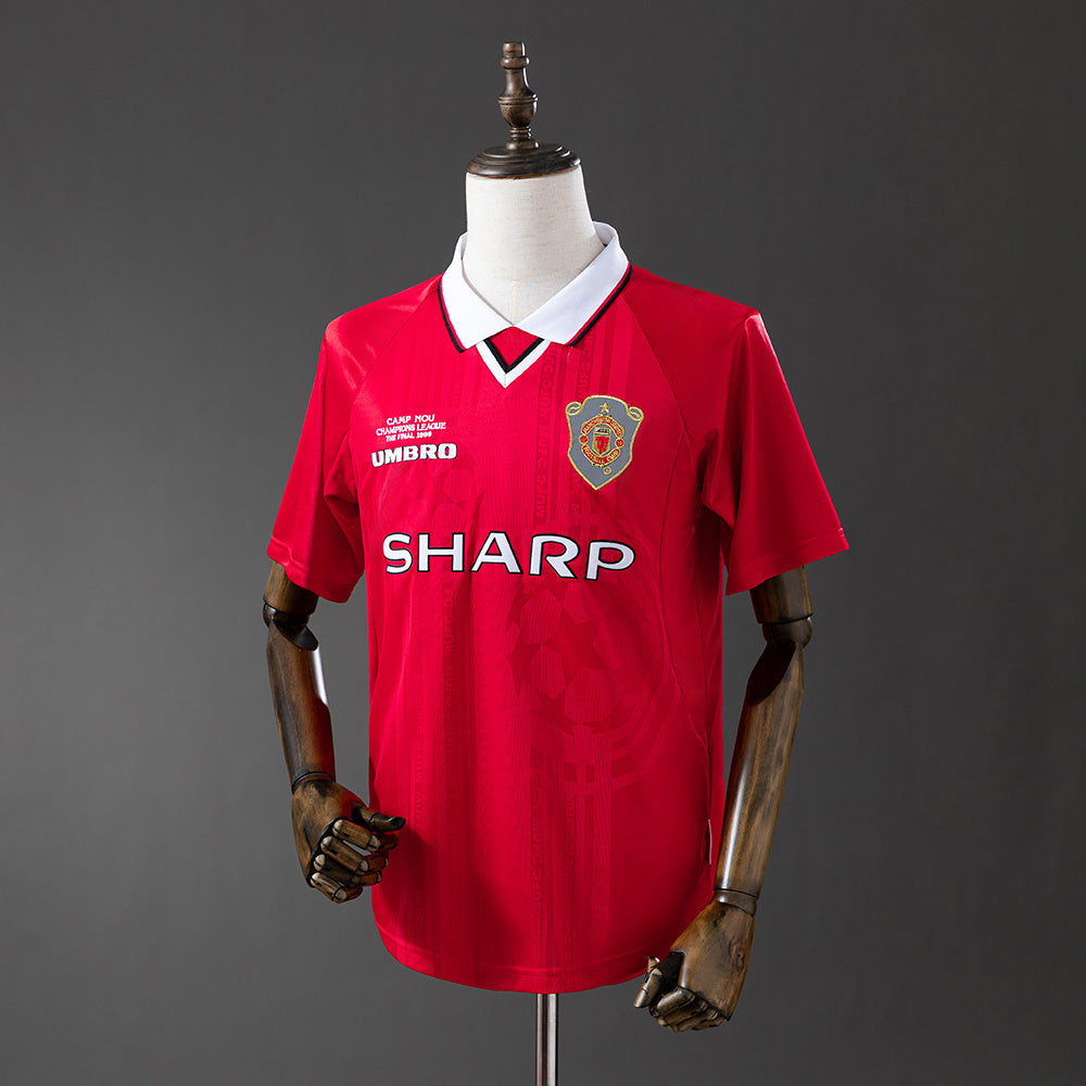 Camisola M-UNITED 1999-00 Principal Final UCL