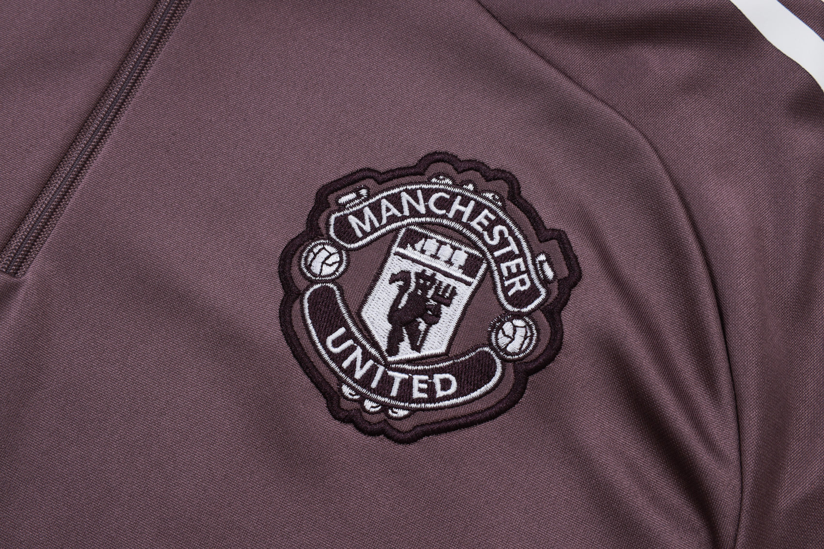 Fato de Treino M-United 2025-26 - Camisola com Fecho