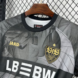 Camisola VfB Estugarda 2025-26 Alternativa Preta Versão Adepto
