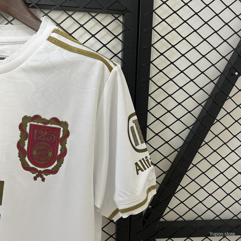 Camisola FC Bayern Munique 2025-26 Edição 125º Aniversario Versão Adepto