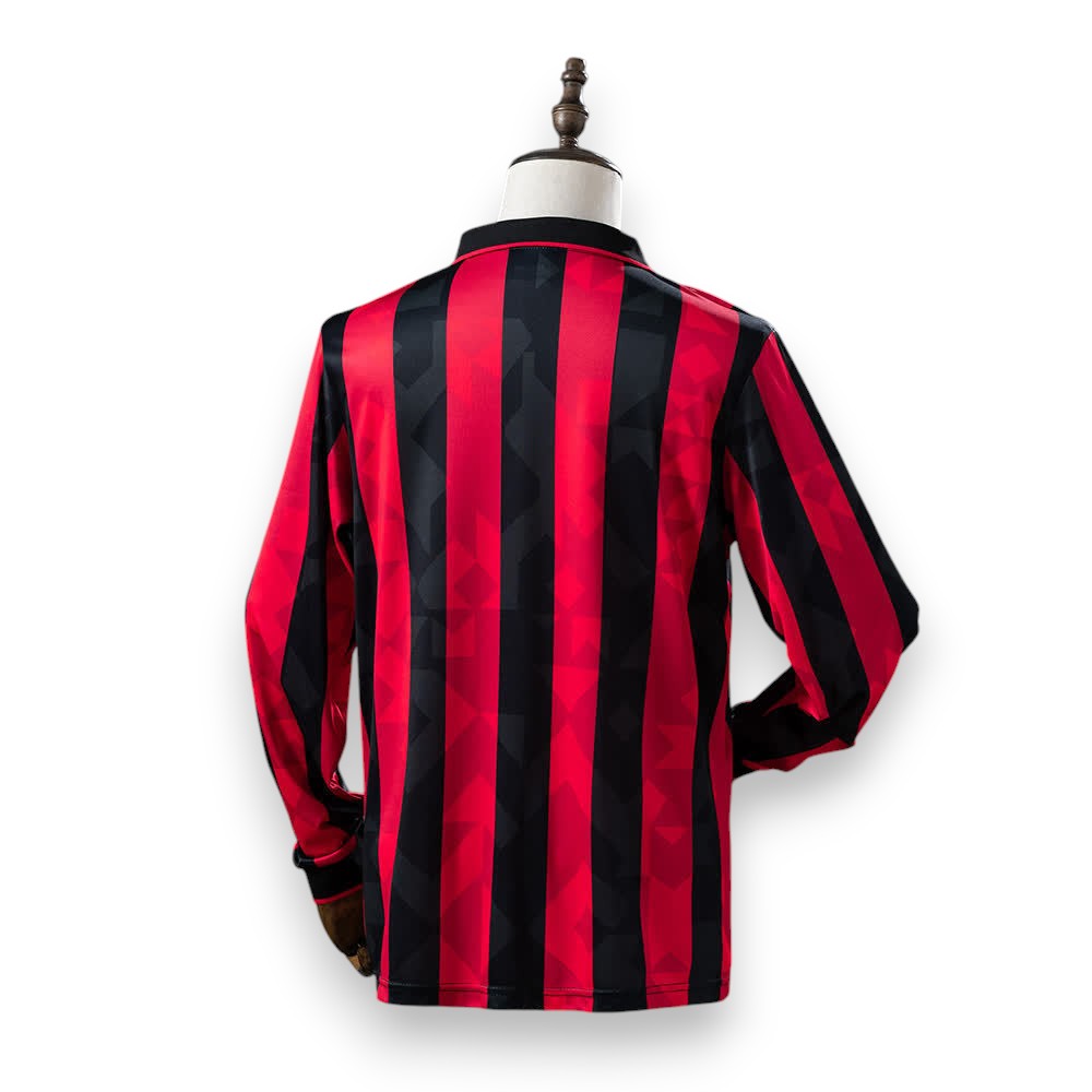 Camisola AC Milan Retrô Manga Comprida 1993/94