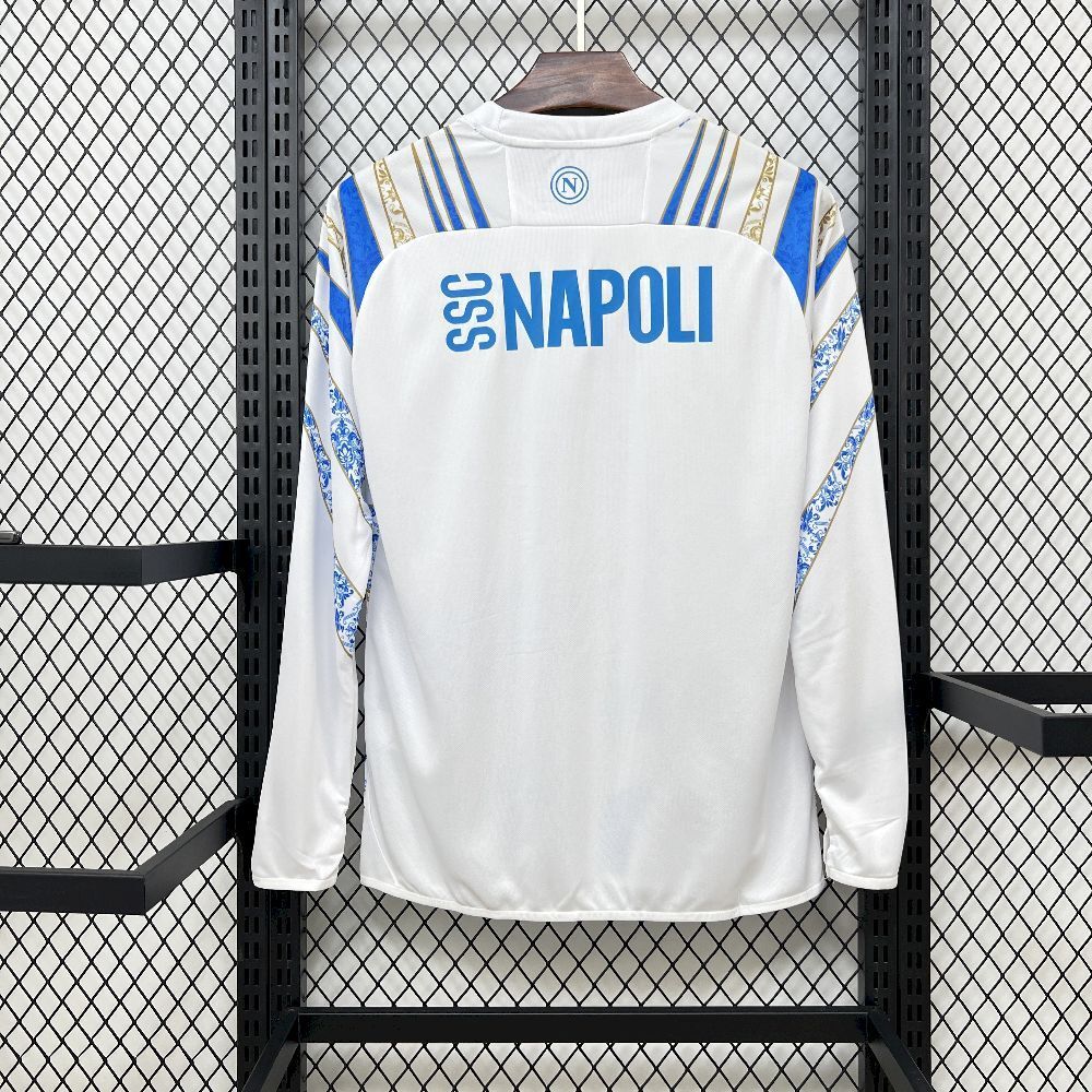 Camisola Manga Comprida Napoles 2025-26 Treino Versão Adepto