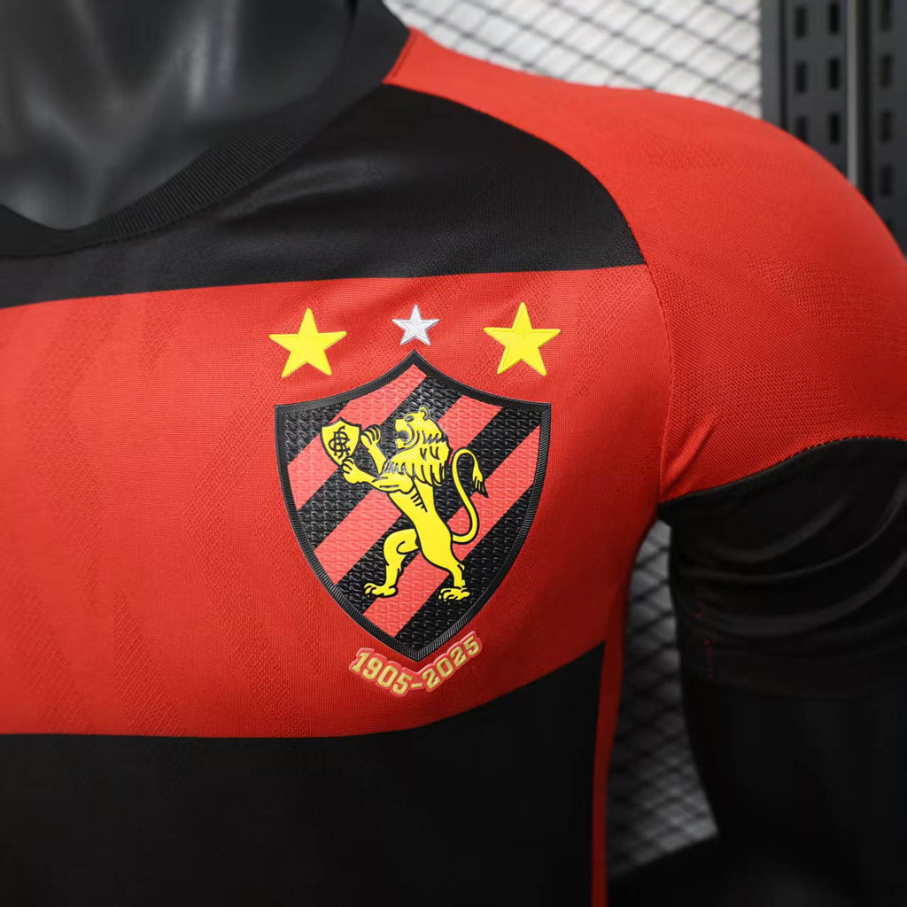 Camisola SC Recife 2025-26 Principal Lisa Versão Jogador