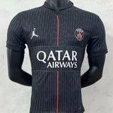 Camisola FC Paris Saint-Germain 2025-26 Alternativa Preta Versão Jogador