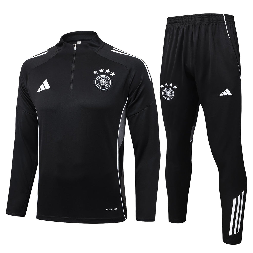 Fato de Treino Alemanha 2025 - Camisola com Fecho