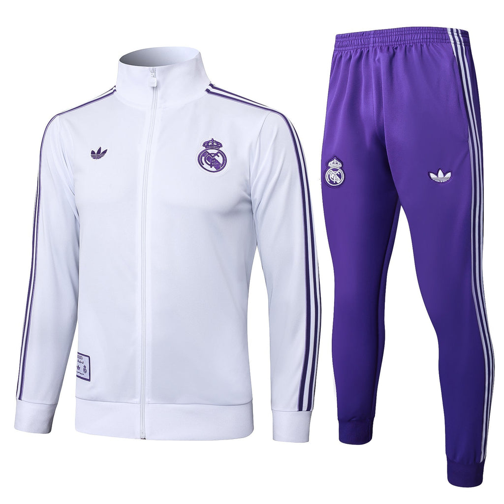 Fato de Treino Real Madrid CF 2025-26 - Casaco sem Capuz
