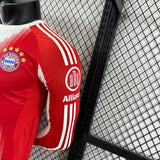 Camisola Manga Comprida FC Bayern Munique 2025-26 Principal Versão Jogador