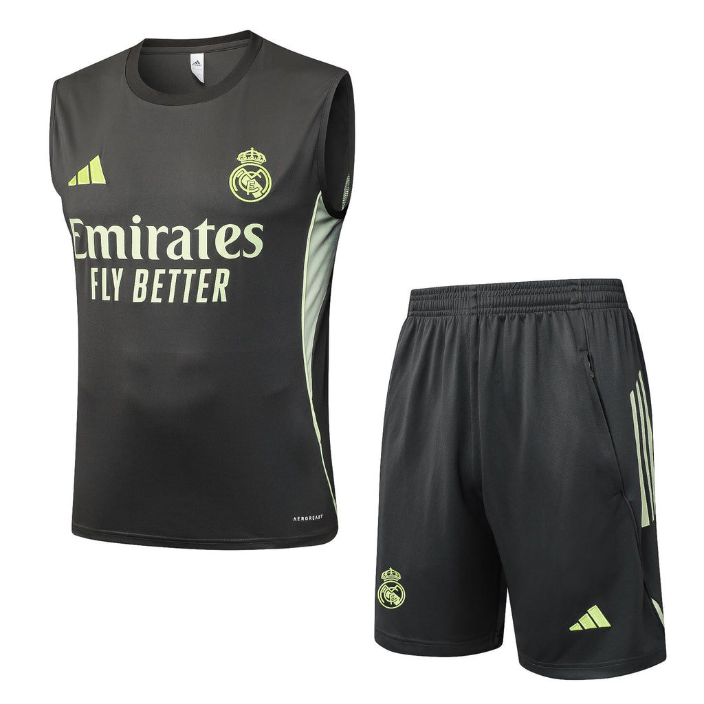 Kit Treino Manga Cava Real Madrid CF 2025-26