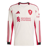 Camisola Manga Comprida LIV 2025-26 Alternativa Beje Versão Adepto