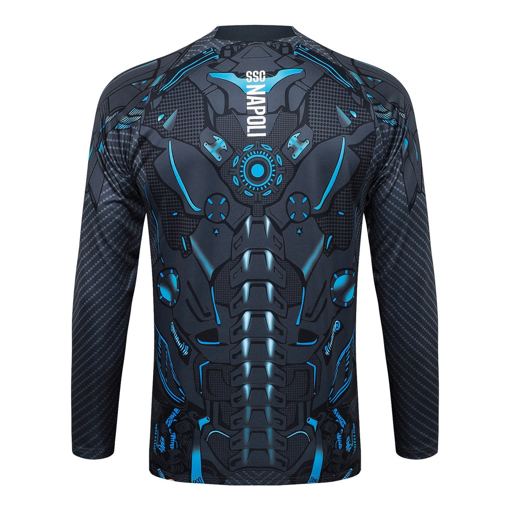 Fato de Treino Napoles 2025-26 - Camisola com Fecho