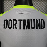 Camisola Borussia Dortmund 2025-26 Alternativa Cinzenta Versão Jogador