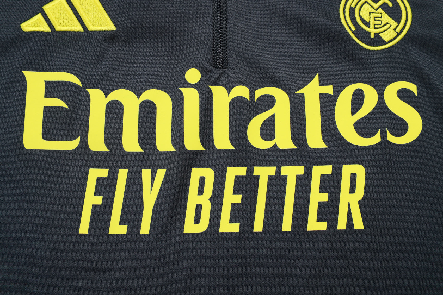 Fato de Treino Real Madrid CF 2025-26 - Camisola com Fecho