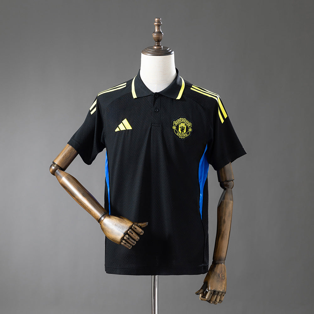 Polo M-UNITED 2025-26 Preto