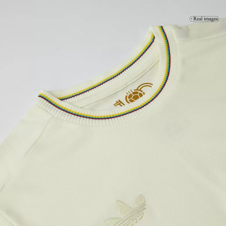 Camisola Colombia 2024 Edição Especial 100º Aniversário Versão Adepto