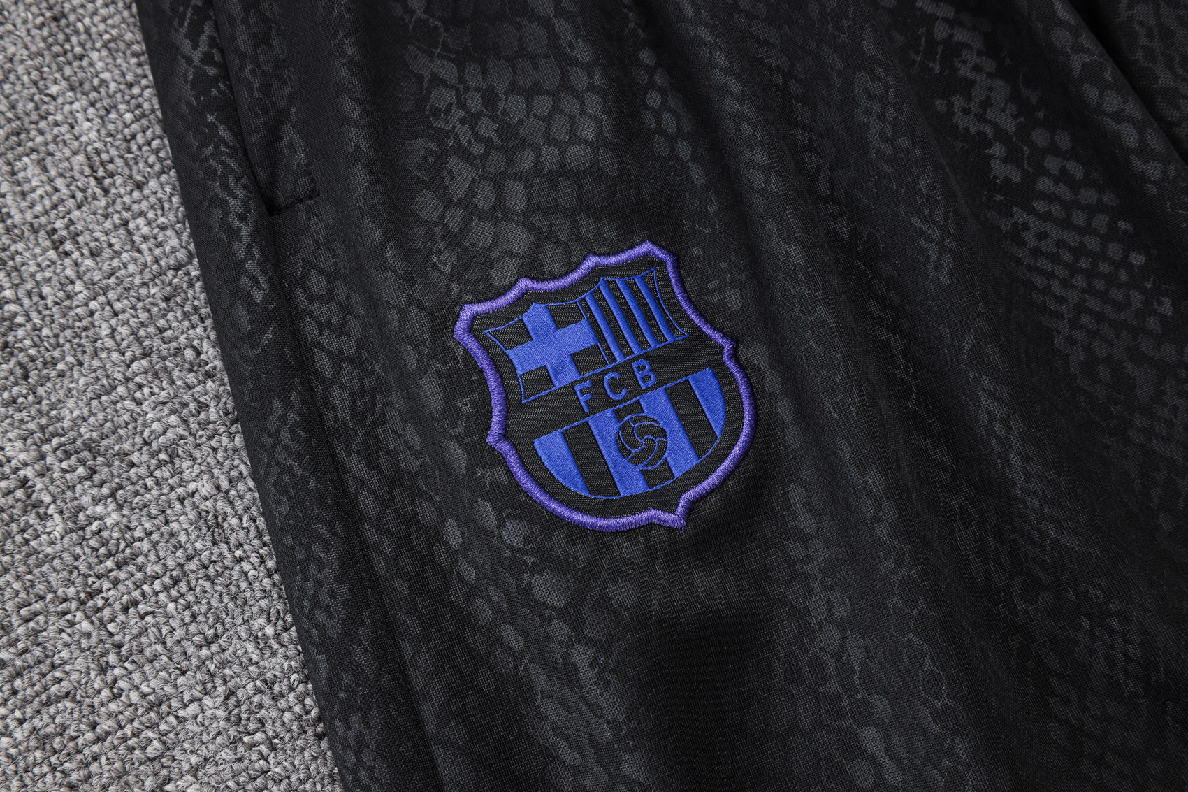 Fato de Treino FC Barcelona 2025-26 - Camisola com Fecho