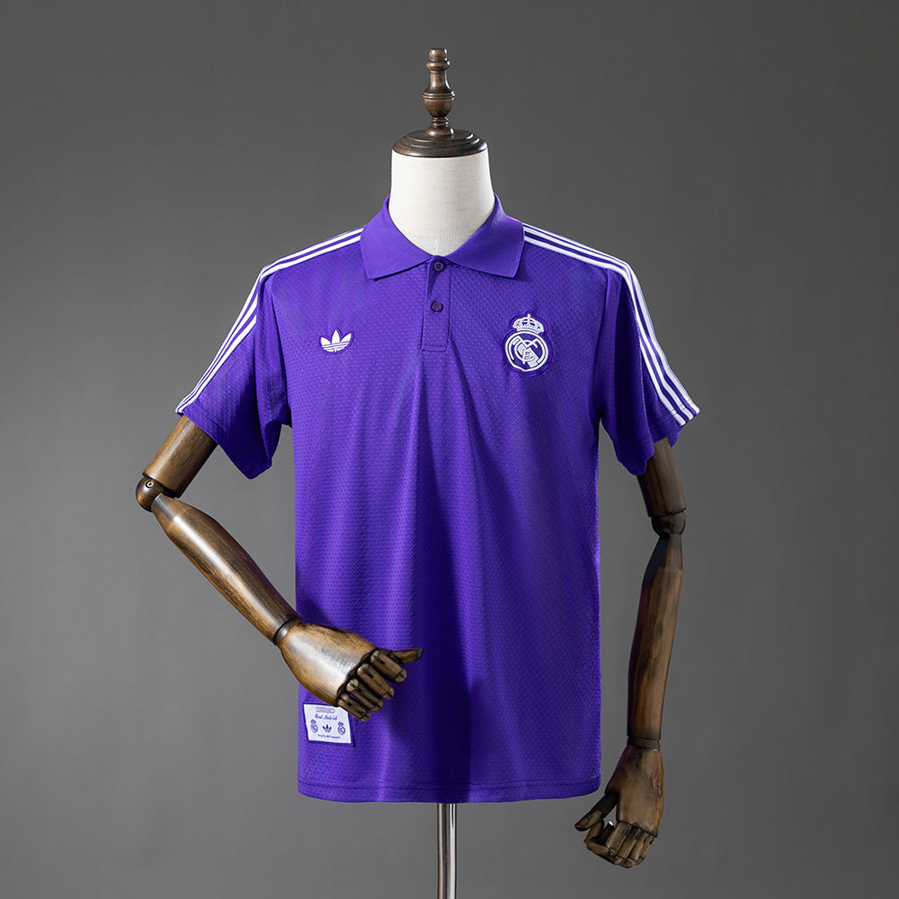 Polo Real Madrid CF 2025-26 Roxo