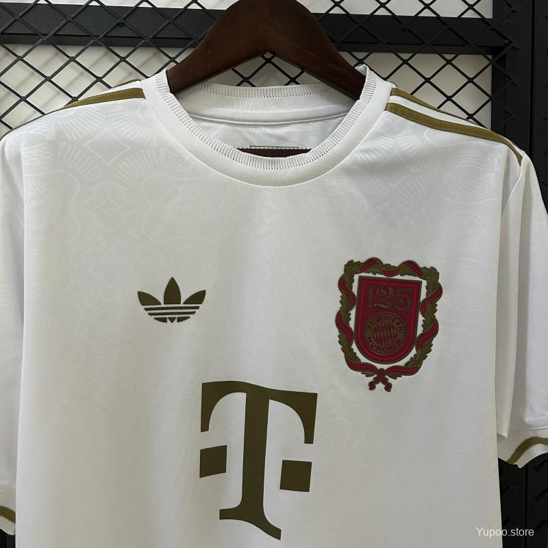 Camisola FC Bayern Munique 2025-26 Edição 125º Aniversario Versão Adepto