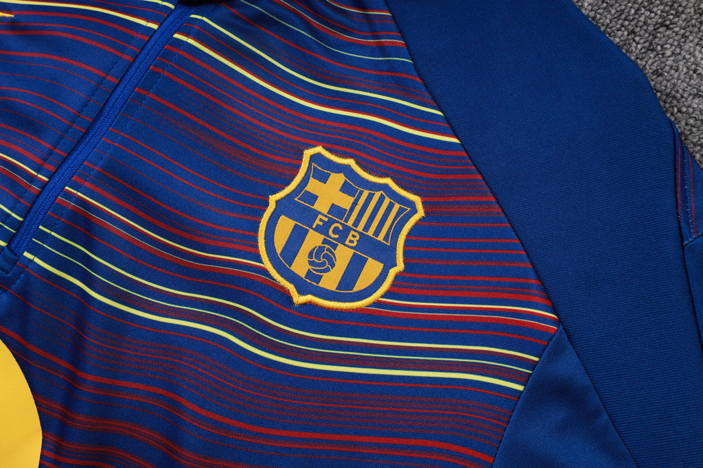 Fato de Treino FC Barcelona 2025-26 - Camisola com Fecho