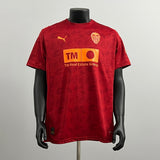 Camisola Valencia FC 2025-26 Alternativa Vermelha Versão Adepto