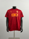 Camisola Valencia FC 2025-26 Alternativa Vermelha Versão Adepto