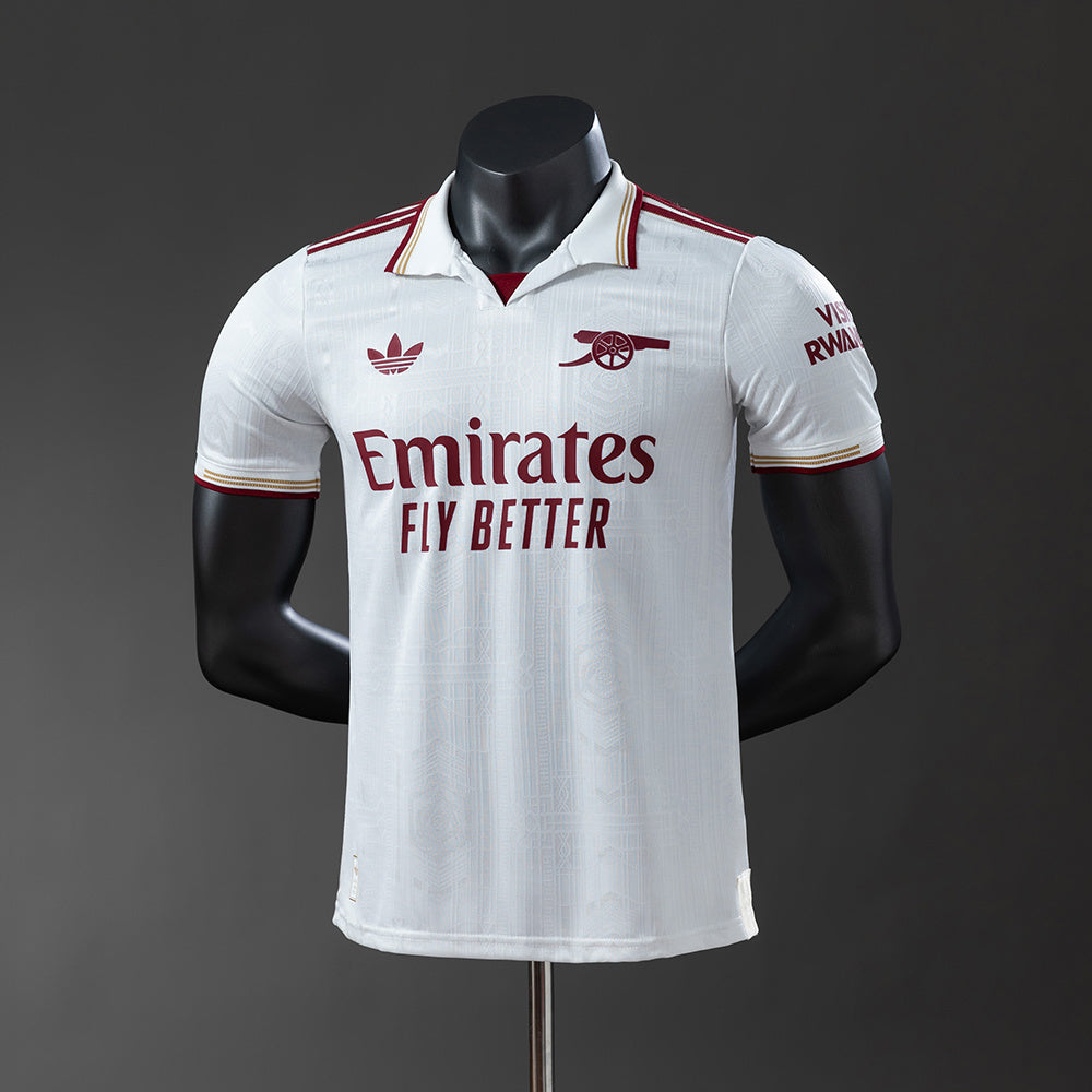 Camisola ARS 2025-26 Alternativa Branca Versão Jogador