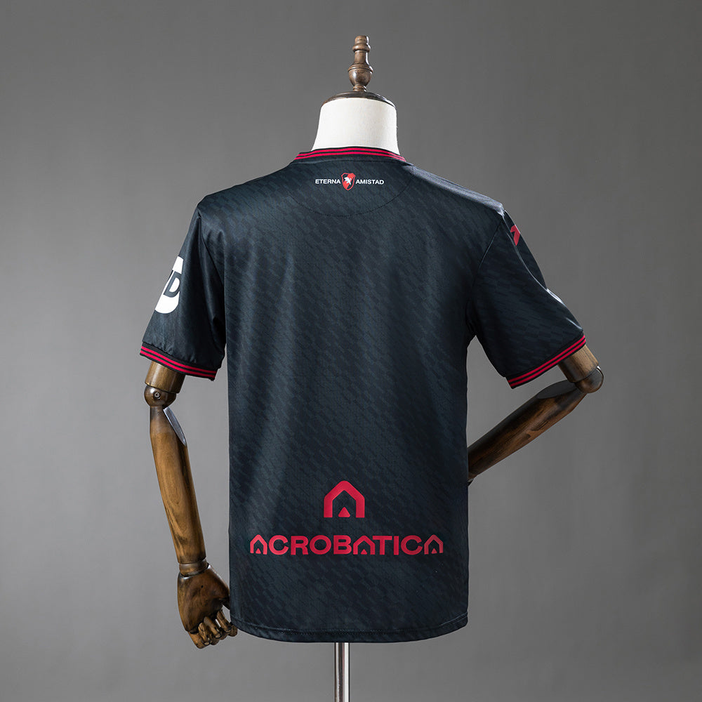 Camisola Torino FC 2025-26 Alternativa Preta Versão Adepto