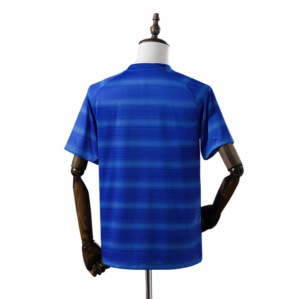 Camisola Retro Brasil Azul 2014