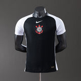 Camisola SC Corinthians 2025-26 Alternativa Preta Lisa Versão Jogador