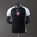 Camisola SC Corinthians 2025-26 Alternativa Preta Lisa Versão Jogador