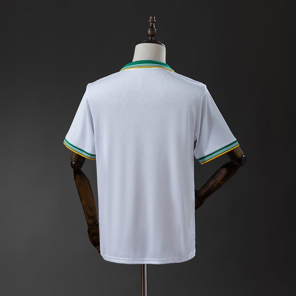 Camisola AS Roma 2025-26 Alternativa Branca Versão Adepto