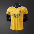 Camisola Ac Milan 2025-26 Alternativa Amarela Versão Jogador