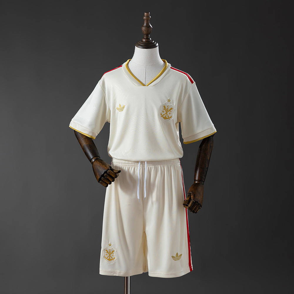 Kit Criança CR Flamengo 2025-26 Alternativo