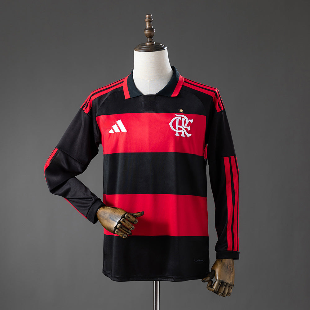 Camisola Manga Comprida CR Flamengo 2026-27 Principal Versão Adepto