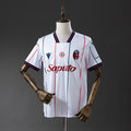 Camisola Bologna FC 2025-26 Alternativa Branca Versão Adepto
