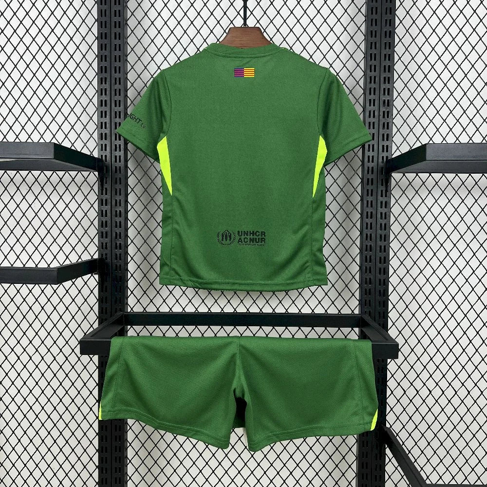 Kit Criança FC Barcelona 2025-26 Guarda-Redes
