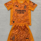 Kit Criança AC Milan 2025-26 Guarda-Redes