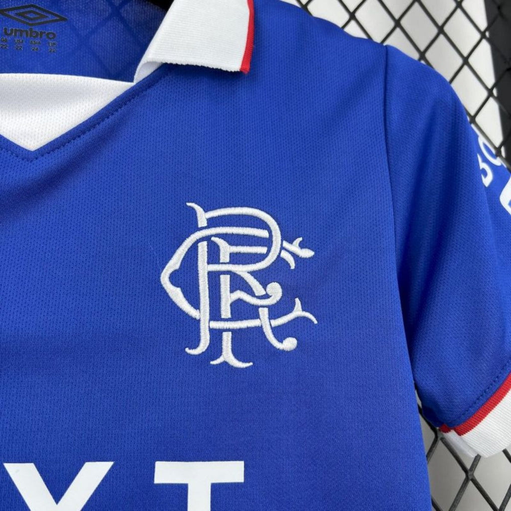 Kit Criança Rangers FC 2025-26 Principal