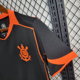 Camisola SC Corinthians 2025-26 Alternativa Preta/Laranja Versão Adepto