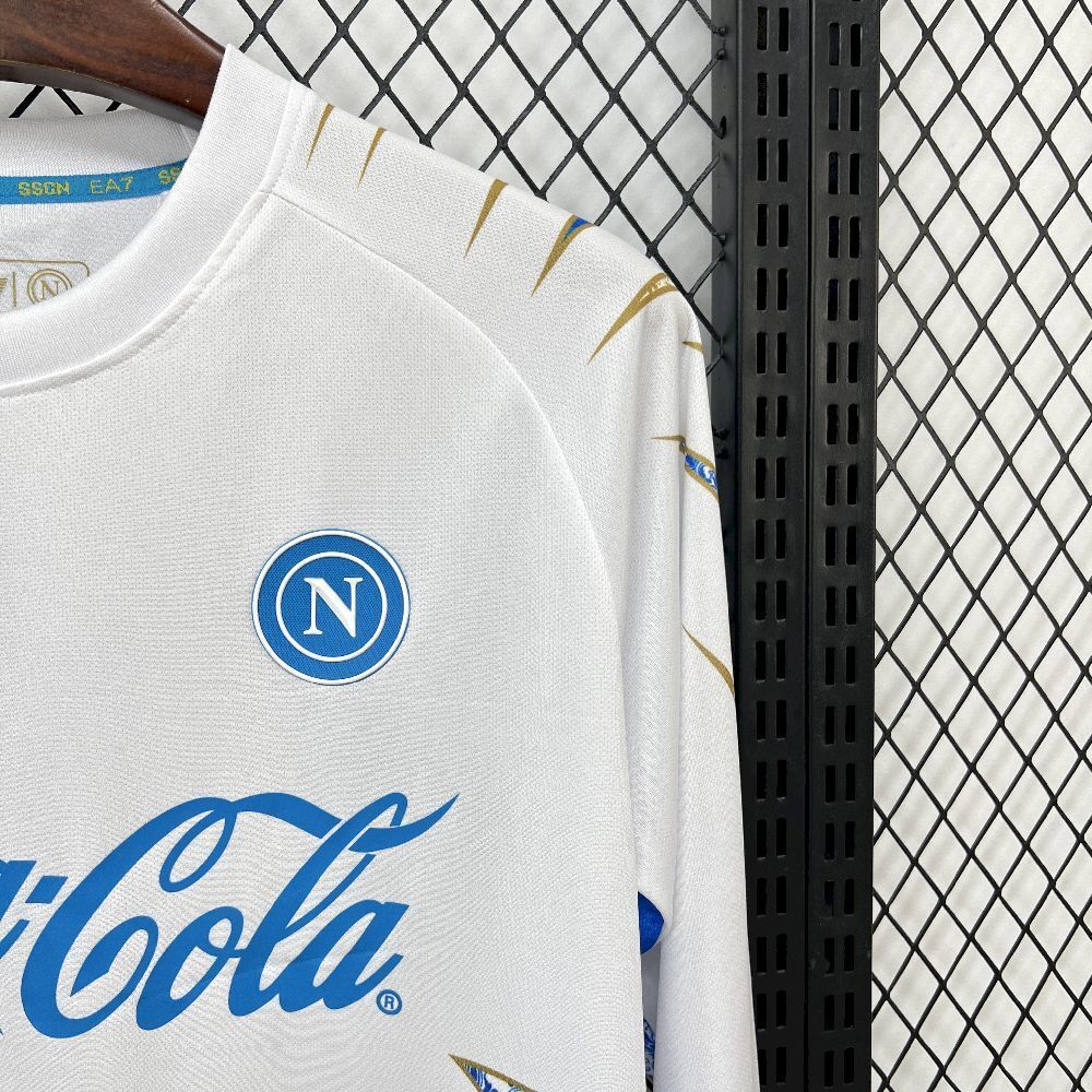 Camisola Manga Comprida Napoles 2025-26 Treino Versão Adepto