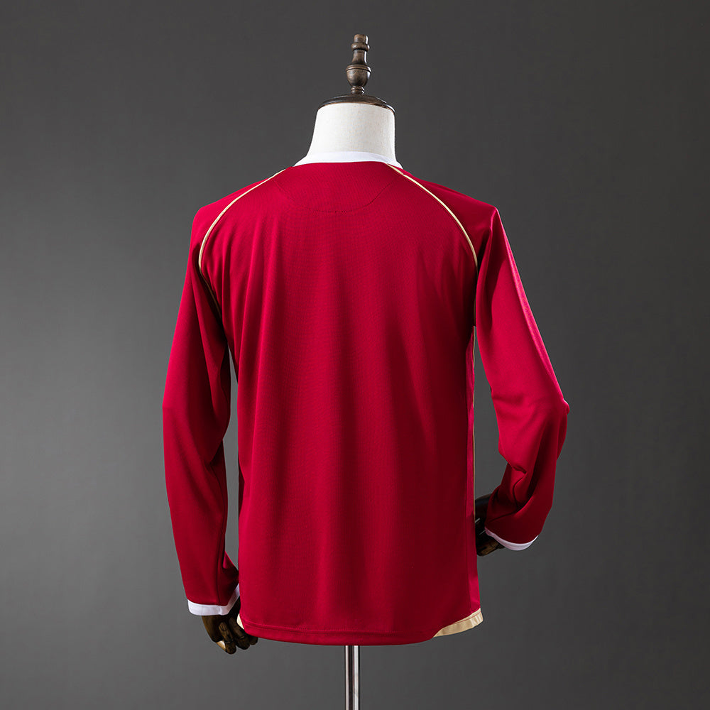 Camisola Manga Comprida M-UNITED 2006-07 Principal Versão Adepto