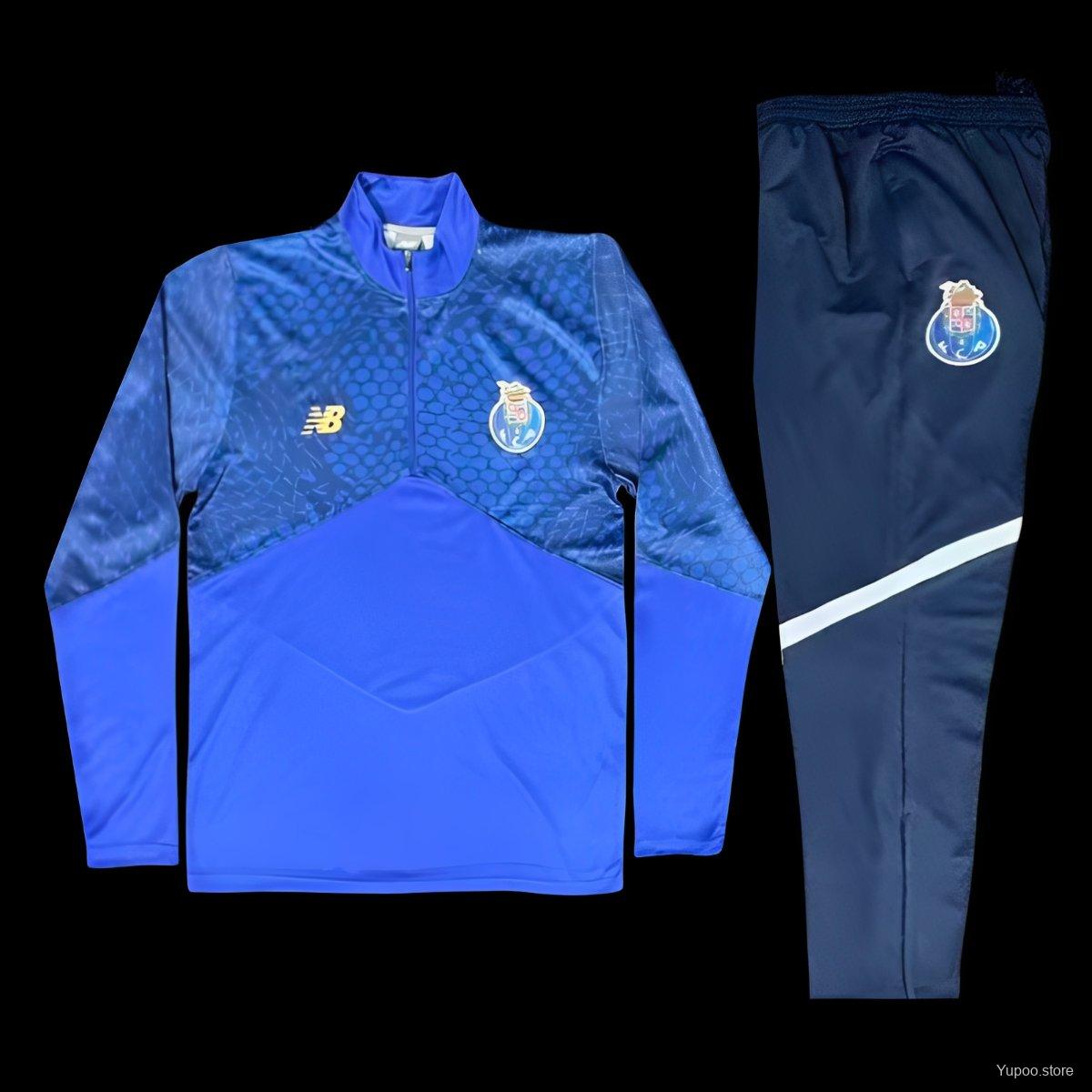 Fato de Treino FCP 2025-26- Camisola com Fecho