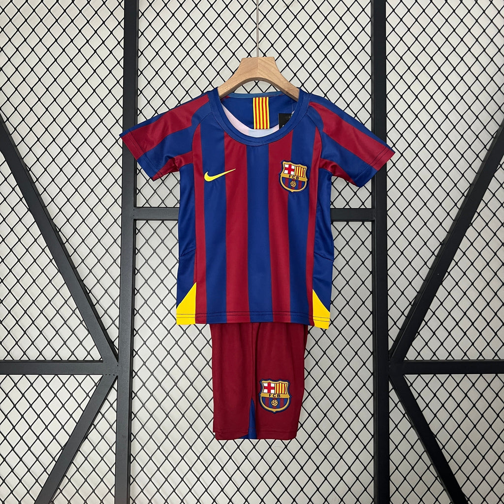 Kit Criança FC Barcelona 2005-06 Principal